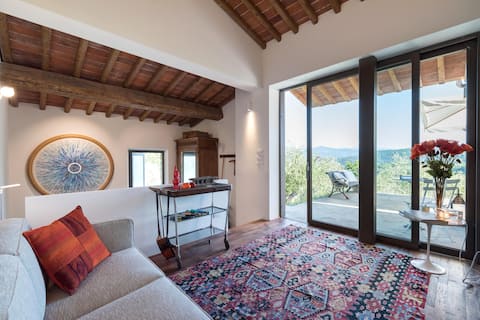 The MOONLIT & SUNNY COTTAGE near Florence