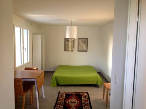 Nice studio with a garden