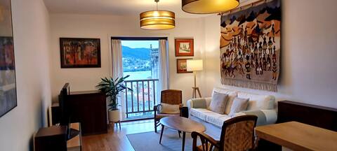 Beautiful apartment with a view, patio and garage