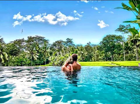 ❣️Romantic Staycation-PrivateSunset Pool@megananda
