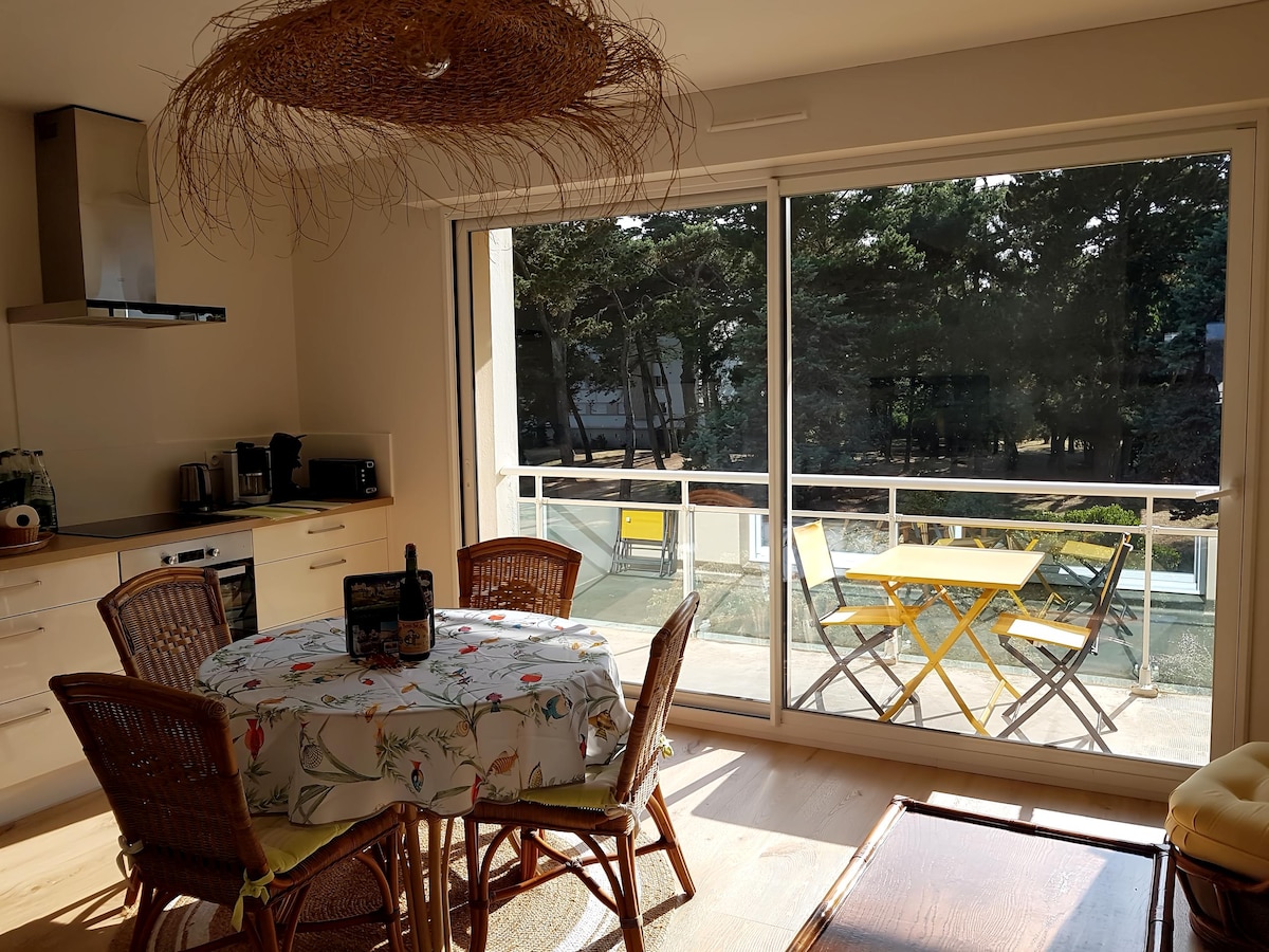 Top Airbnb: Quiet, Park, 150 m Beach, Movie Theater, Shops à Carnac