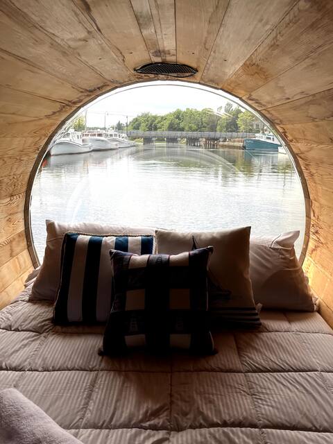 "The Merlot" Floating Panoramic Wine Barrel
