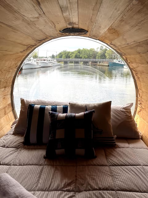 "The Merlot" Floating Panoramic Wine Barrel