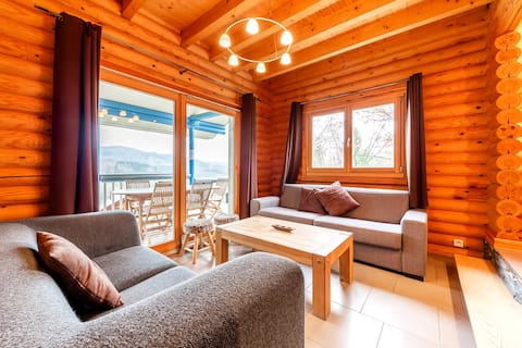 Atypical chalet 180 m²: private jacuzzi and sauna