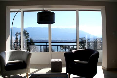 A break on the edge of Lac du Bourget