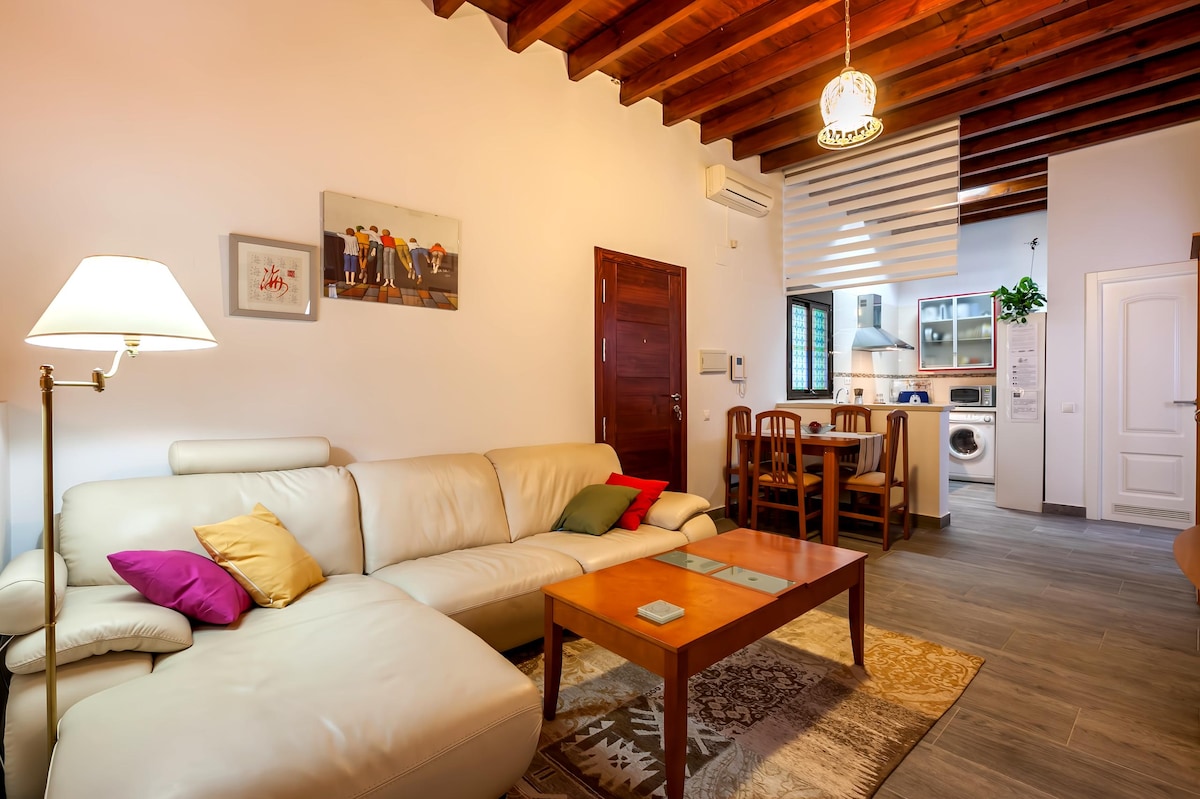 Successful Airbnb property: Center of Seville next to the church of San Luis in San Julián