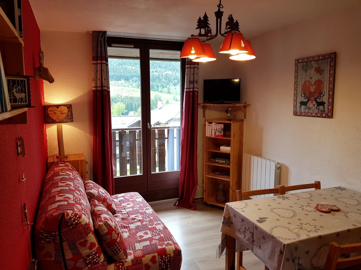 Top performing Airbnb: Apartment Le Grand Tetra Lelex at the foot of the slopes in Lélex