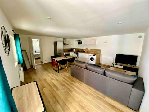 Appartement plein coeur village