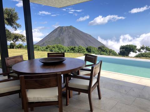 Casa Cielo - Izalco volcano views