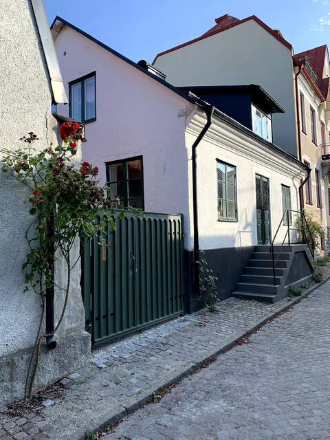 House with lovely courtyard in central Visby