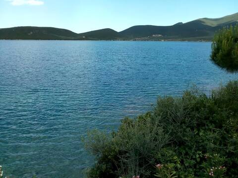 Nies Home with a view and  a private beach