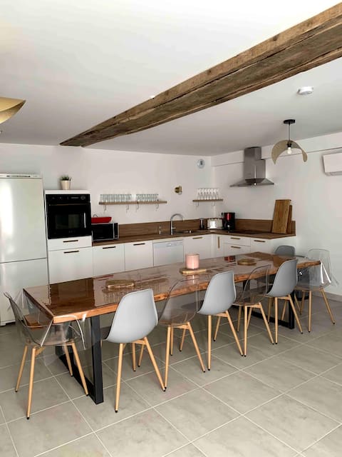 Gîte 3* Le Pressoir Macy - 4 to 16 People