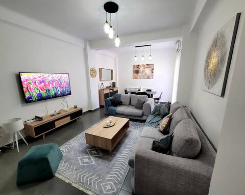 Luxury T4 apartment - 5min beach & city center