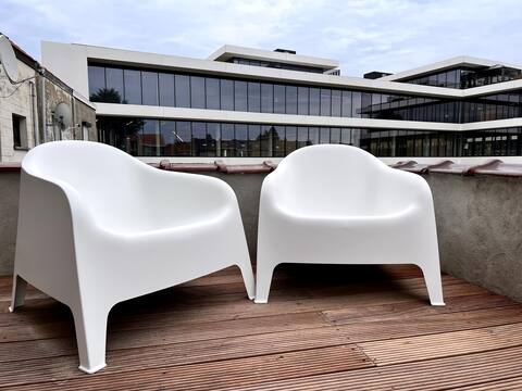 1-bed appartment w terrace close to the atomium
