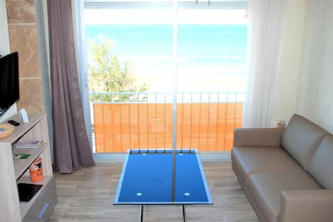 Top Airbnb: GRAU D'AGDE SEA FRONT STUDIO WITH PANORAMIC VIEWS à Agde