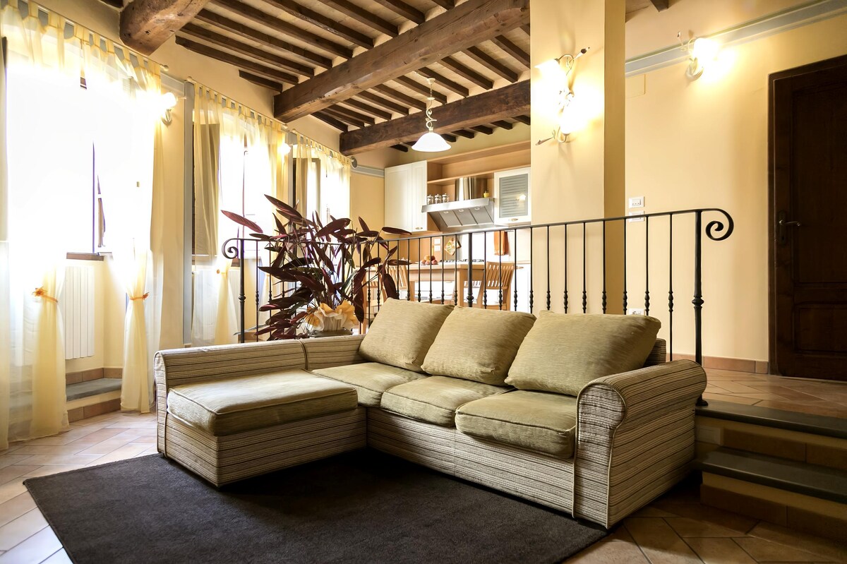 Erfolgreiche Airbnb-Immobilie: "IL RIFUGIO" APARTMENT IN HISTORICAL CENTER in Città Di Castello