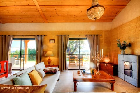 Annonce Airbnb populaire: charming cottage, soothing setting à Ghisonaccia