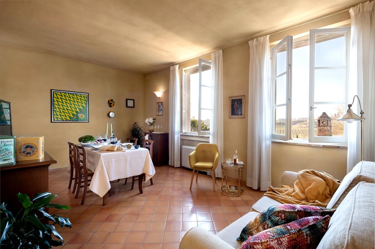 Airbnb performant: Apartment in historic Villa in Siena_"LE CONTRADE" à Siena