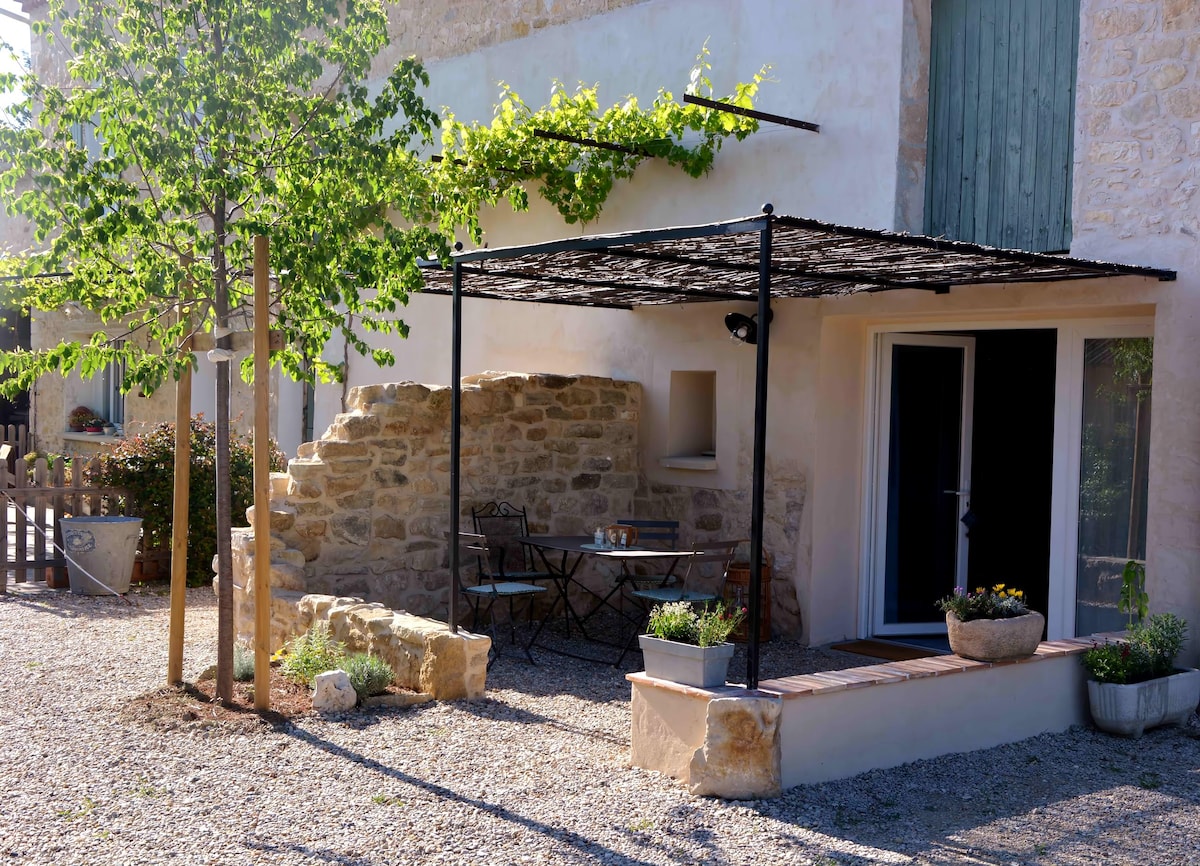 Top Airbnb: The Mazet of the Two Willows in Monteux
