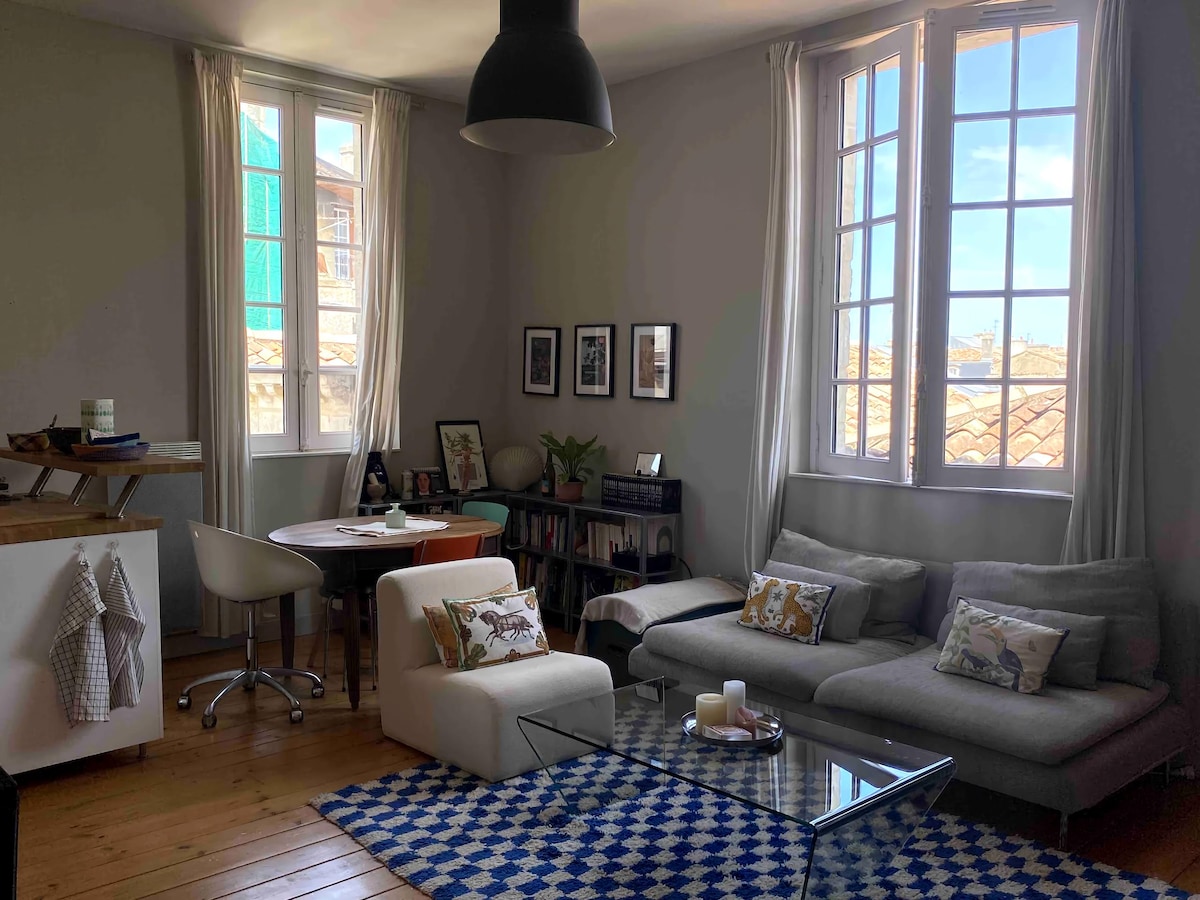 Top performing Airbnb: In the heart of Bordeaux, a cocoon with no neighbors in Bordeaux