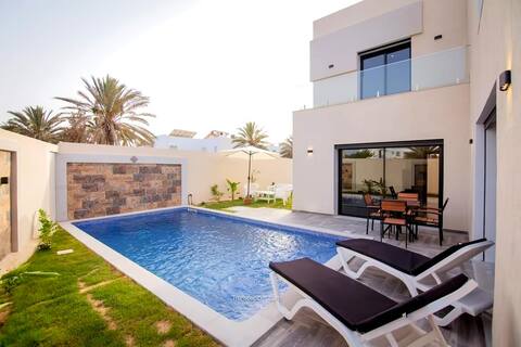 Villa Belle Vue 200 meters from the beach