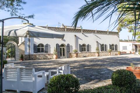 Villa dell'Amicizia, Italian garden with pool