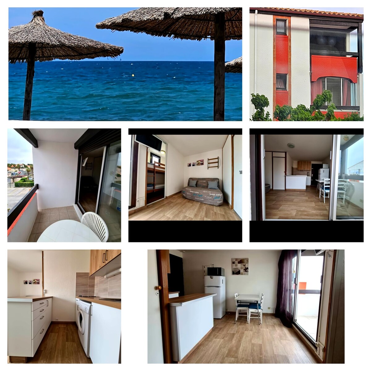 Top performing Airbnb: Nice air-conditioned cabin studio in Saint Cyprien