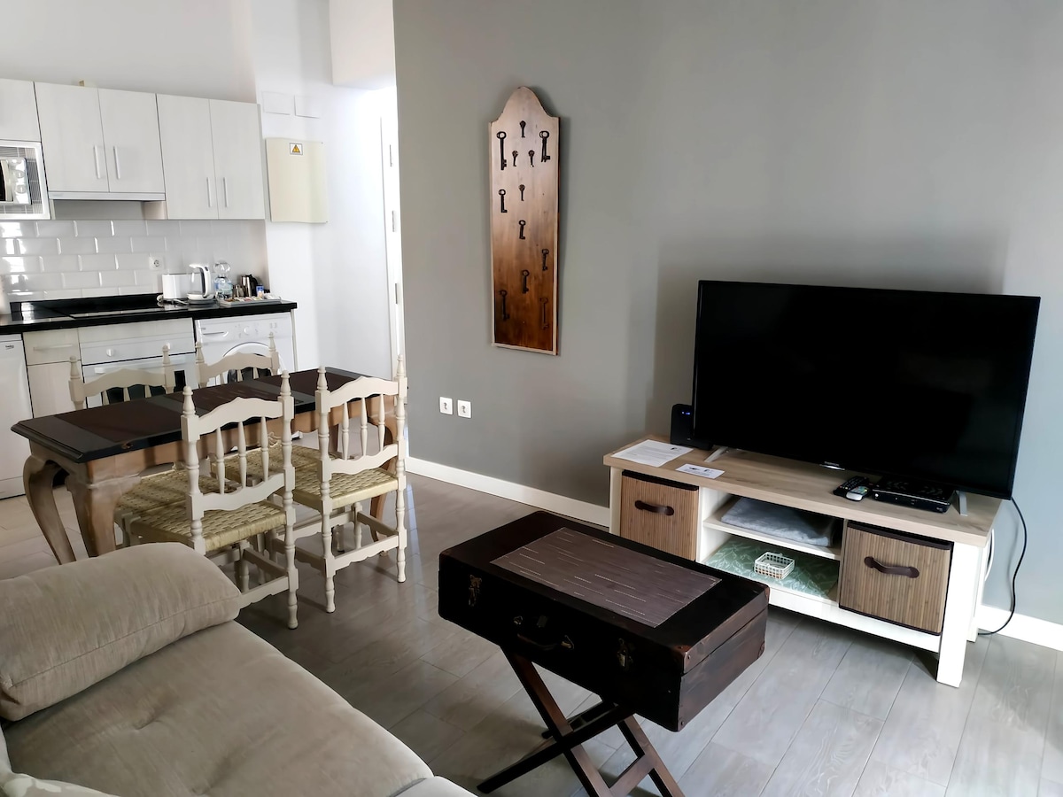 Popular Airbnb listing: Malaga's downtown 2 bedrooms in Perchel Norte