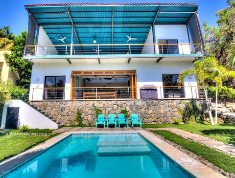 OneWaveSurfHouse 5bdr @ El Tunco & Sunzal SurfCity