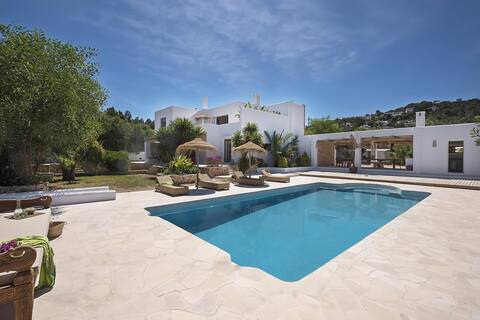 Modern house with Ibiza spirit
