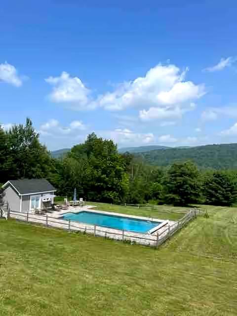 Berkshire Mountain retreat gorgeous views and pool