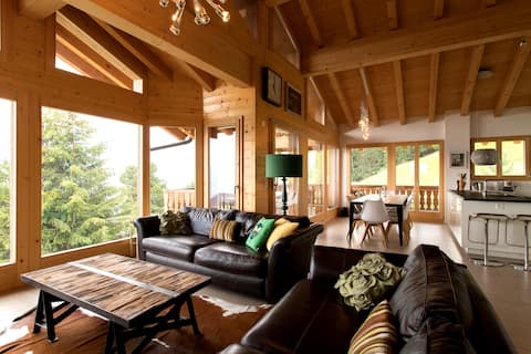 Luxury 5* chalet, sauna, hot tub - Verbier region