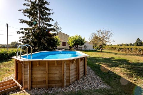 Charming stone home near Saint Emilion