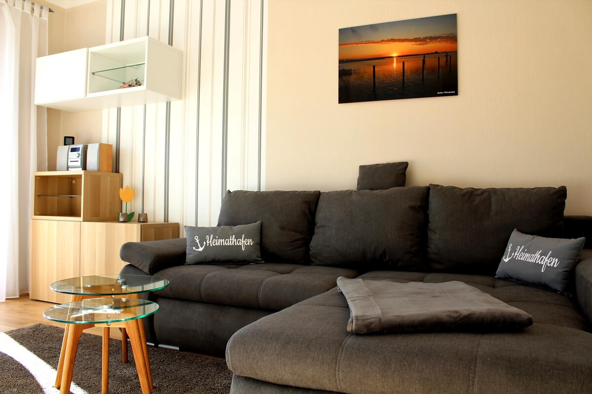 Popular Airbnb listing: Melissa apartment in the seaside resort of Bansin in Heringsdorf