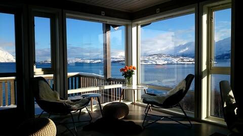 Lyngen Alps Panorama. The best view.
