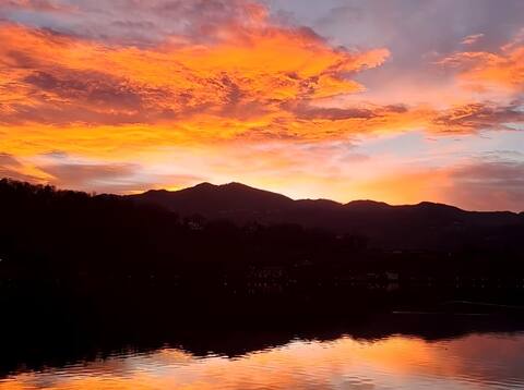 Sunsets on LAKE ORTA