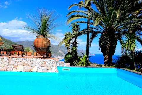 VILLA LOU Taormina Private Villa Panoramic Pool