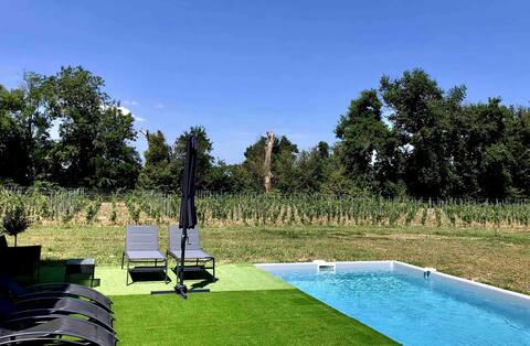 Sumptuous stone villa near Saint-Emilion