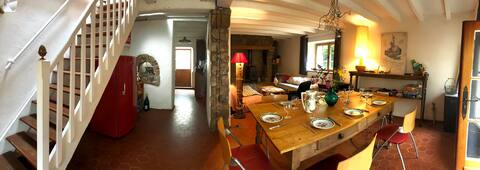 The farmhouse in the heart of the Vosges forest