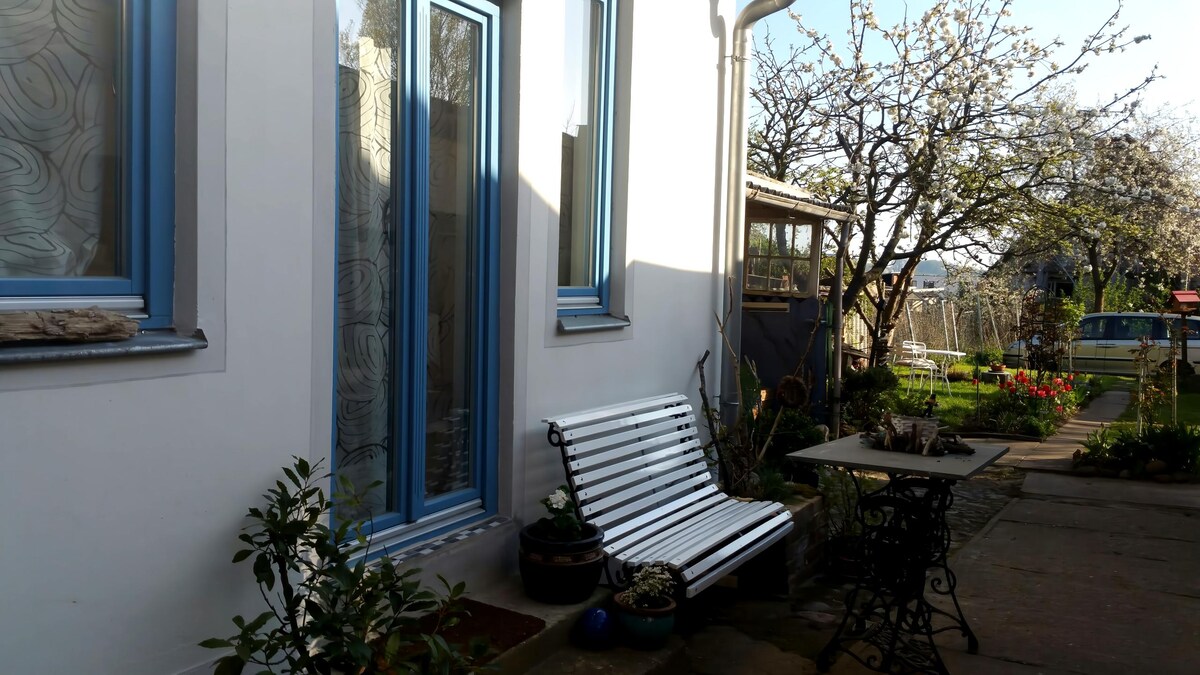 Top Airbnb: Quiet old town apartment  with garden and parking space in Vorpommern Greifswald