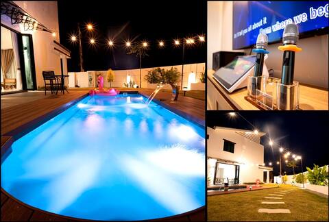 Luna Home 
[Private Pool/ Karaoke/BBQ/Pool Table]