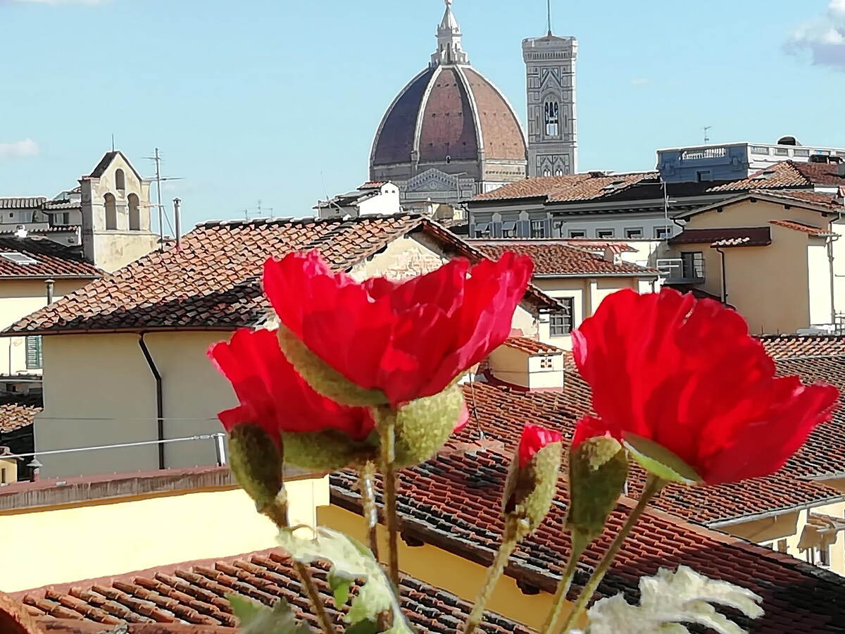 Popular Airbnb listing: Mini loft - Florence Skyline view in Firenze