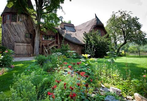 Gingerbread House Tower in the Berkshire Hills