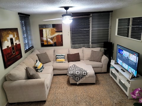 Complete house for a family of 6 adults 2 children