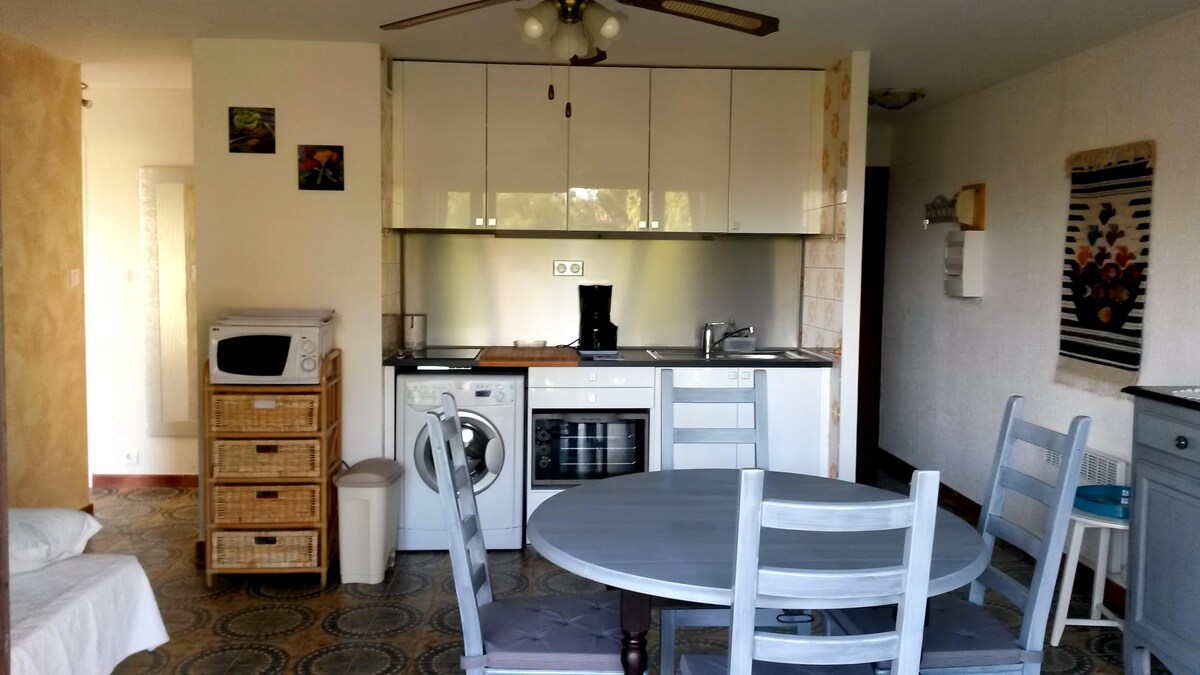 Top Airbnb: T2 36 m2, air conditioning, 4 people, 150 m from beach, large terrace in La Londe Les Maures