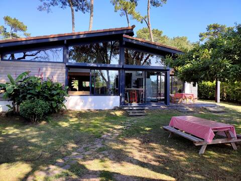 House with heated pool near Ocean.