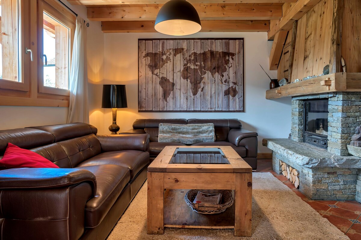 Beliebte Airbnb-Anzeige: Furnished 3* tourist chalet 10 p Syzana in Saint Gervais Les Bains