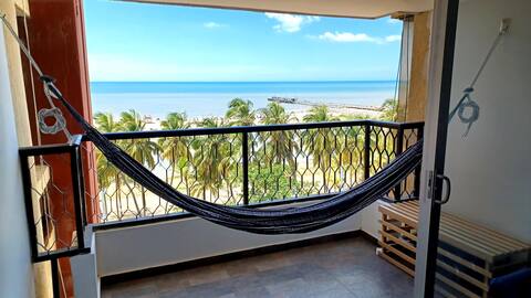 RH03 Riohacha in front of the boardwalk with a spectacular view