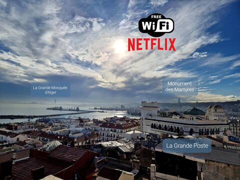 Panoramic apartment in Algiers
