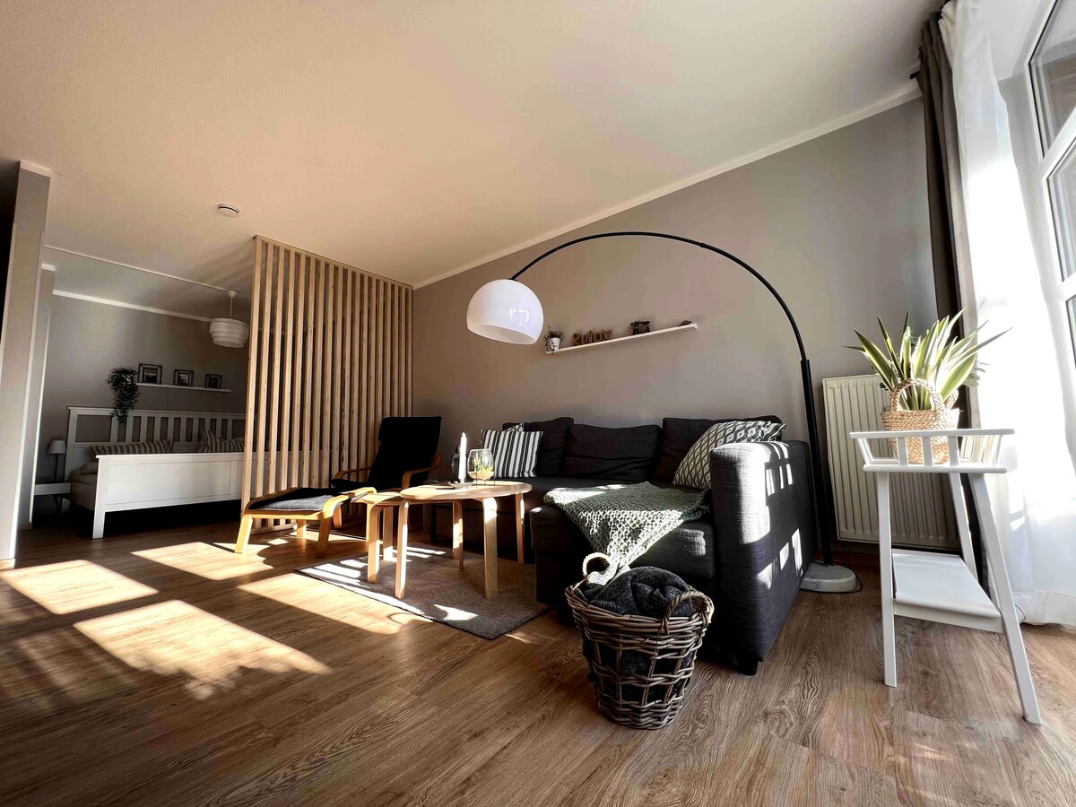 Airbnb con mejor rendimiento: Newly renovated apartment on the harbor of Laboe en Laboe